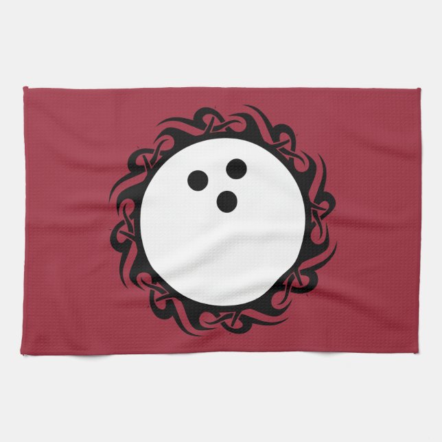tribal BOWLING Towel (Horizontal)