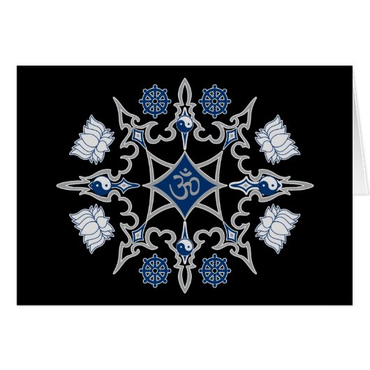 Tribal Buddhist Symbols (Front Horizontal)