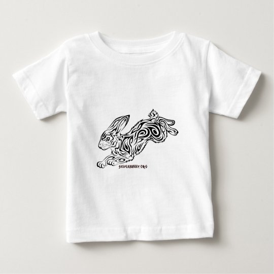 Tribal Bunny Baby T-Shirt