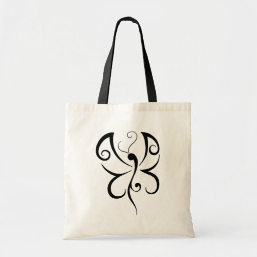 Tribal Butterfly Tattoo Design Bag From TattooWoo | Zazzle