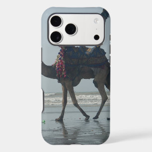 Tribal Camel Ride: Morning Tide Sands & Sea iPhone 17 Pro Max Case