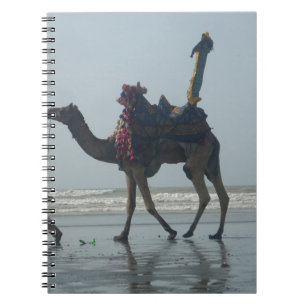 Tribal Camel Ride: Morning Tide Sands & Sea Notebook