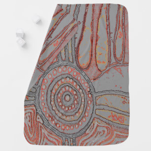 Tribal Camp Baby Blanket