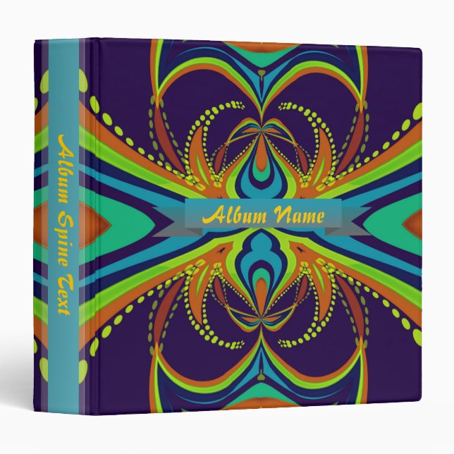 Tribal Celebration Album Binder (Front/Spine)