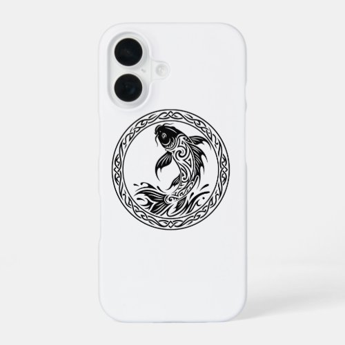 Tribal Celtic Koi Fish Wisdom Symbol