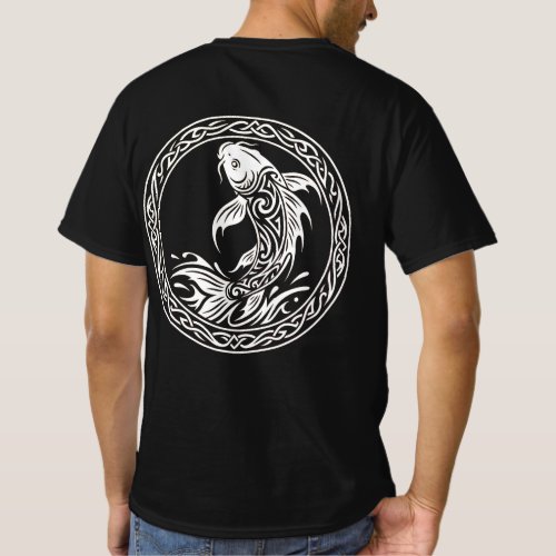Tribal Celtic Koi Fish Wisdom Symbol