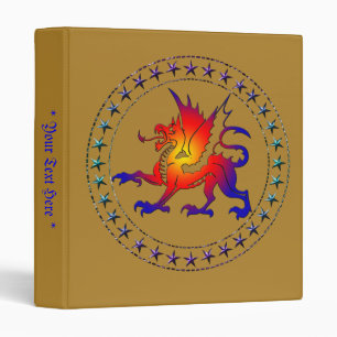 Tribal Color Dragon Binder I