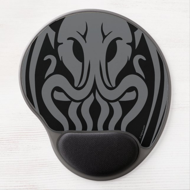 Tribal Cthulhu gel mousepad (Front)