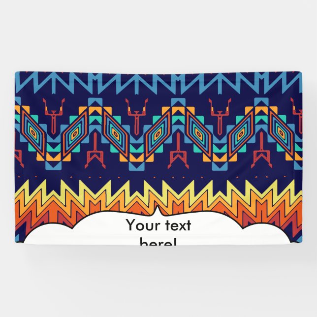Tribal design abstract design banner (Horizontal)