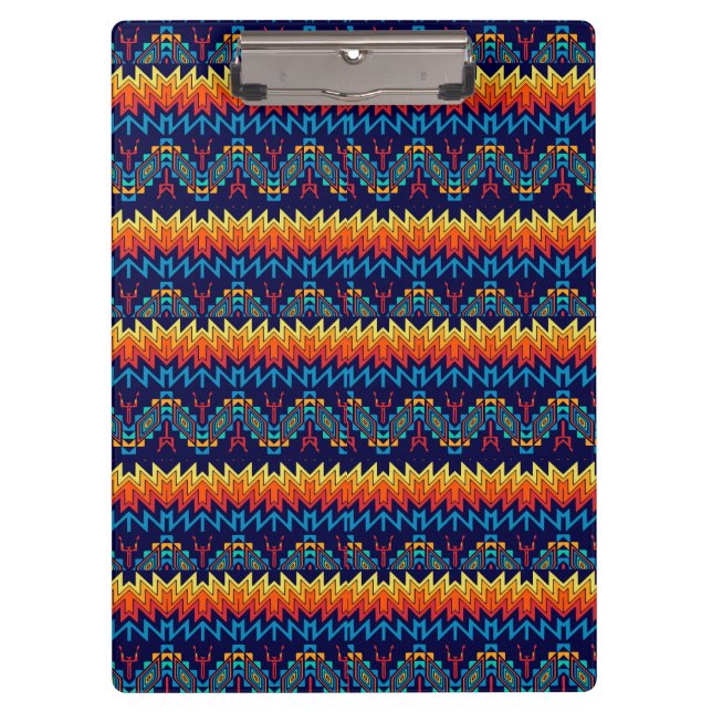 Tribal design abstract design clipboard (Front)