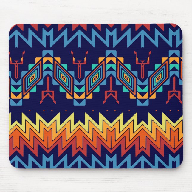 Tribal design abstract design mouse pad (Front)
