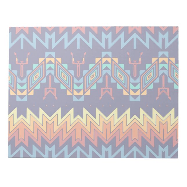 Tribal design abstract design notepad (Front)
