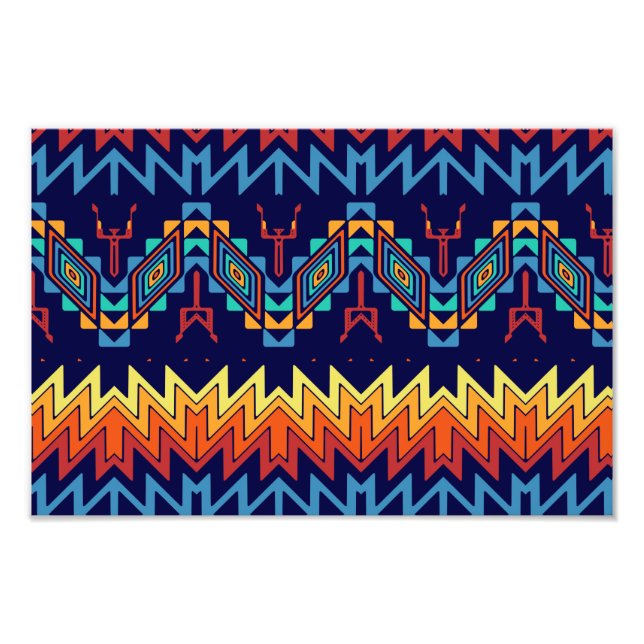 Tribal design abstract design photo print (Front)