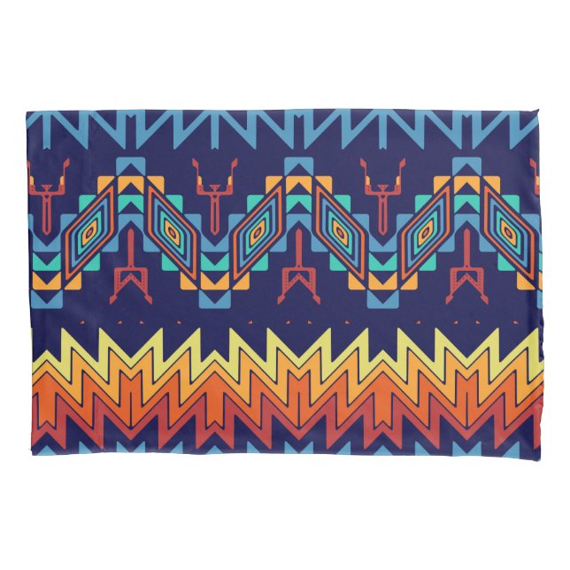 Tribal design abstract design pillow case (Front)
