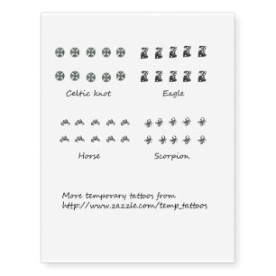 Tribal design finger tattoos