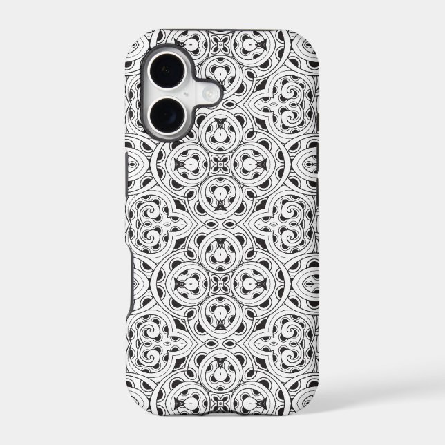 Tribal Design Iphone Case (Back)
