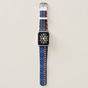 Tribal Design: Multifunctional Seamless Pattern. Apple Watch Band