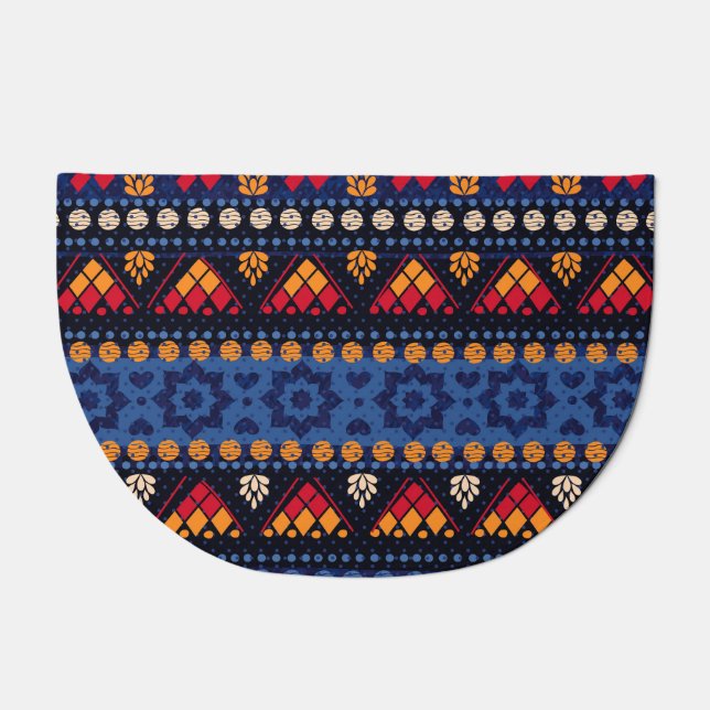 Tribal Design: Multifunctional Seamless Pattern. Doormat (Front)