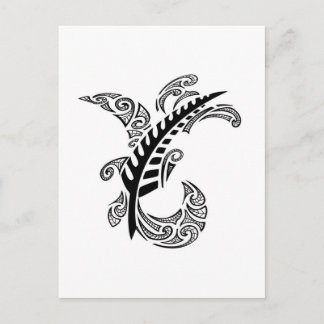 Tribal Design Postcard