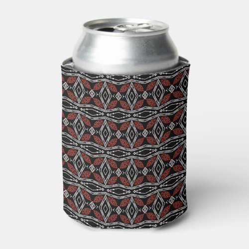 Tribal Diamond Can Cooler