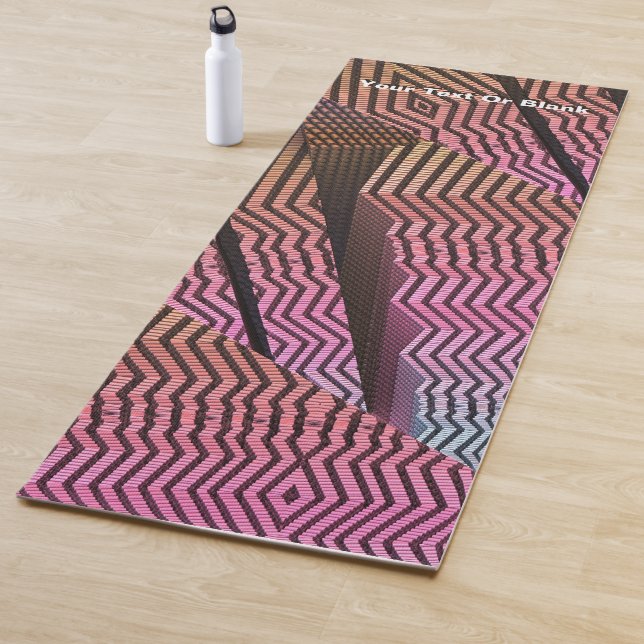 Tribal Divisions Yoga Mat (In Situ)