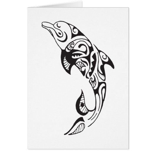 Tribal Dolphin Cards (Front)