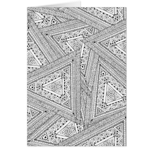 Tribal Doodle 2 Cards (Front)
