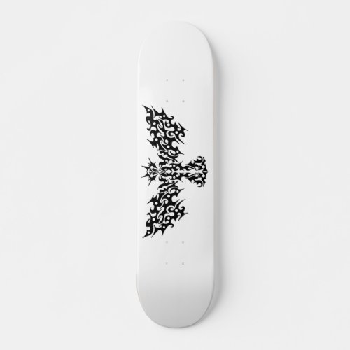 tribal Dragon Bird Tattoo Design Skateboard