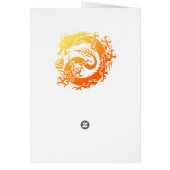 Tribal dragon cards (Back)