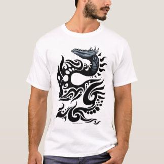 Tribal Dragon Design T-Shirt