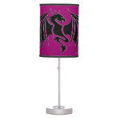Tribal Dragon Pendant Lamp (Front)