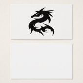 Tribal Dragon Silhouette (Front & Back)