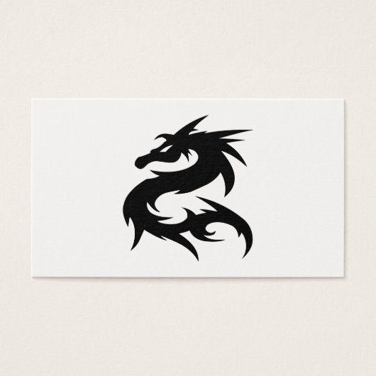 Tribal Dragon Silhouette (Front)