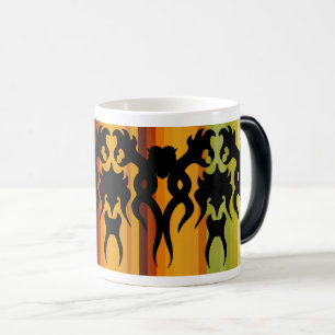 Tribal Dragon Symbol Design Color Morph Mug
