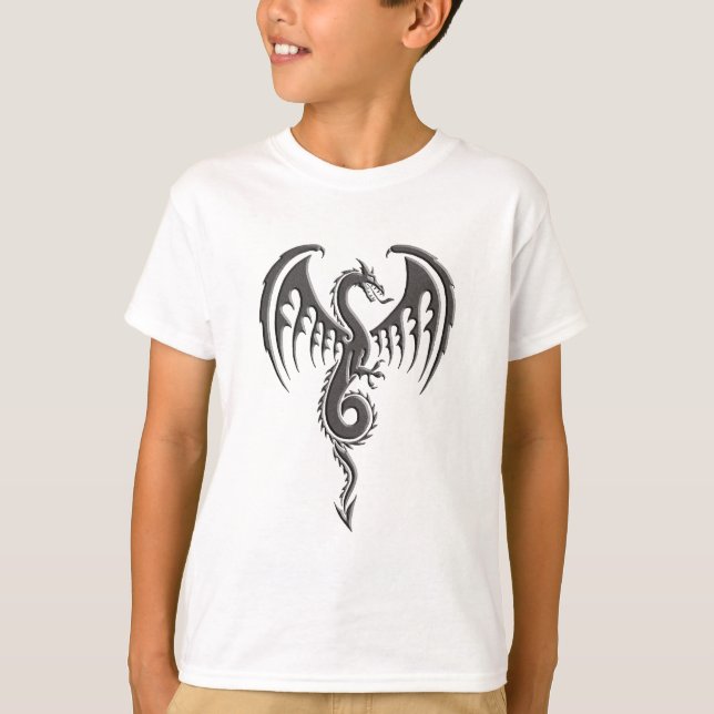 Tribal dragon T-Shirt (Front)