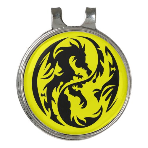 Tribal Dragons Golf Hat Clip and Ball Marker