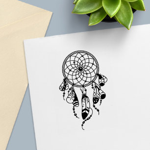 Tribal Dreamcatcher Boho Self-inking Stamp