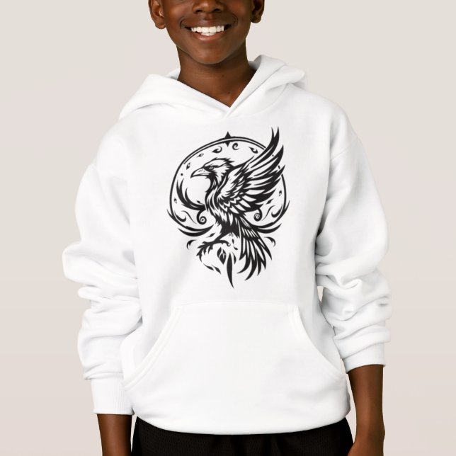 Tribal Eagle Hoodie (Front)