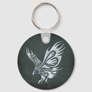 Tribal Eagle Keychain