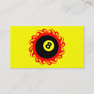 tribal eightball business card