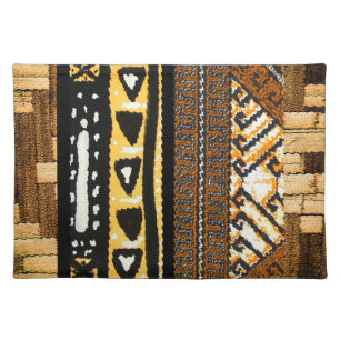 Tribal Elegance: Woven Symbolism Cloth Placemat