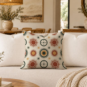 Tribal Essence African Decorative Pillow Earthy Ar