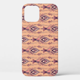Tribal Ethnic: Aztec Mexican Seamless Vintage iPhone 12 Case