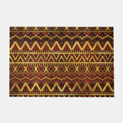 Tribal  Ethnic Boho Pattern Doormat