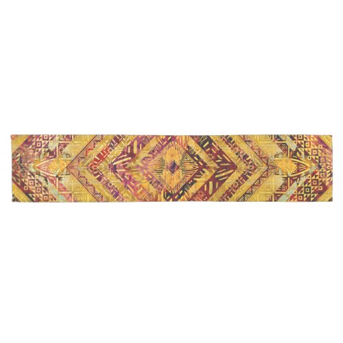 Tribal  Ethnic Boho Pattern Short Table Runner