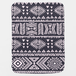 Tribal ethnic, fifth seamless pattern. baby blanket