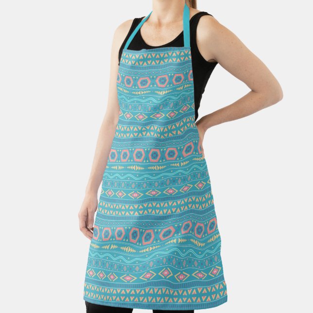 Tribal Ethnic Pattern Apron (Insitu)