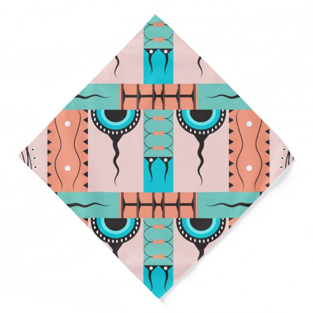 Tribal Ethnic Pattern  Bandana (Front)