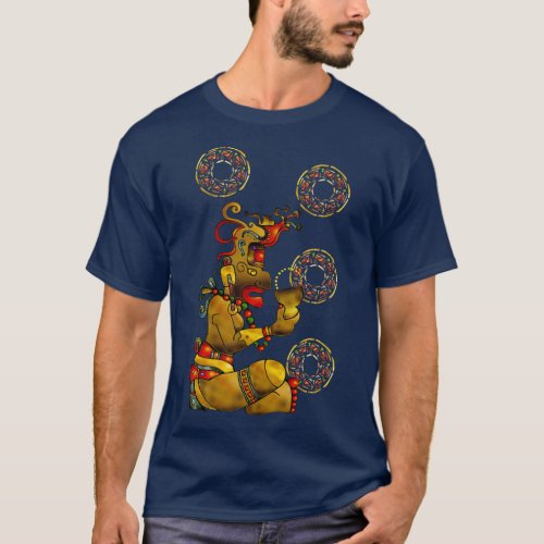 Tribal Fertility God Folk Art  T_Shirt