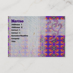 Tribal Fiery Business Card